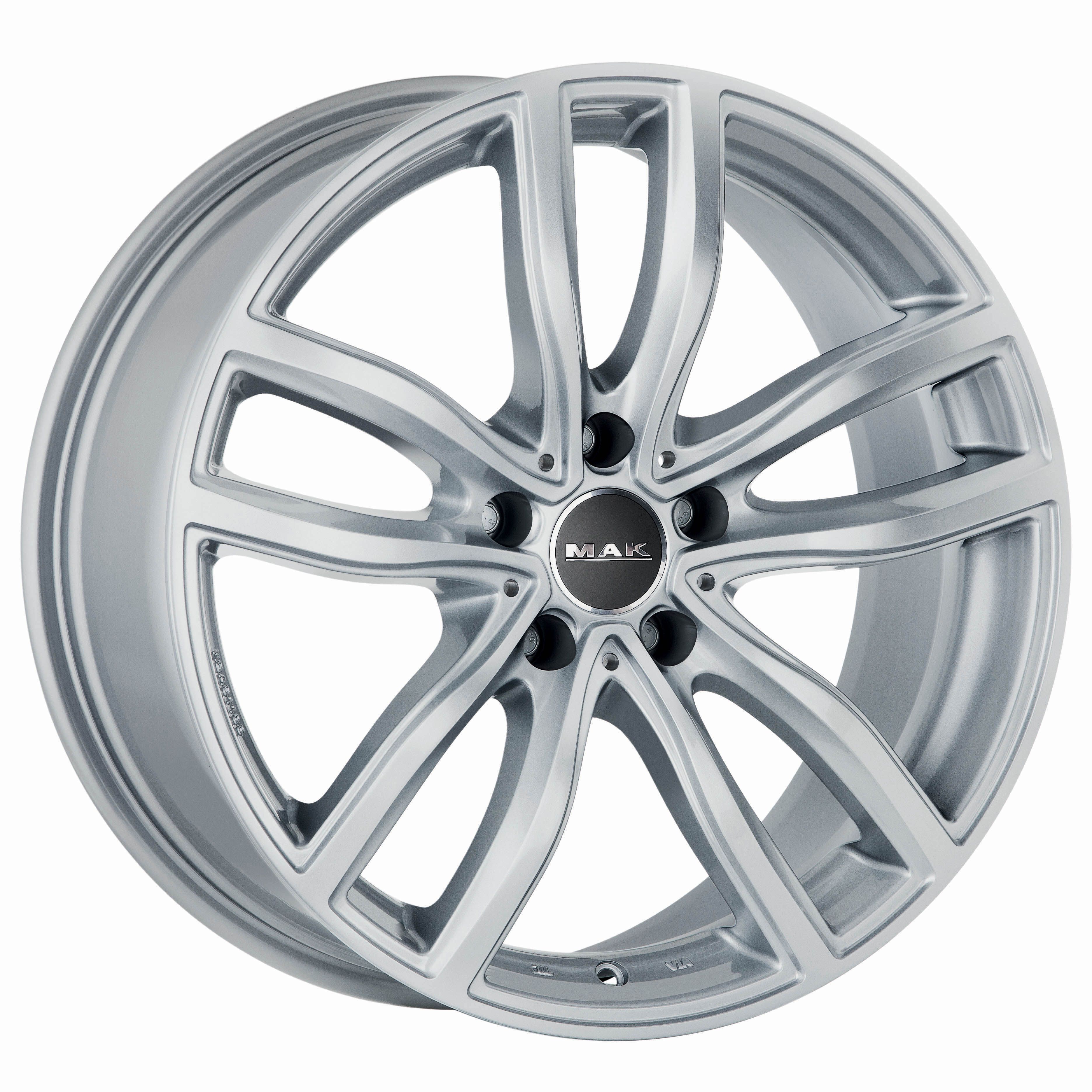 Купить диски MAK X-Mode 21x11.5J/5x120 D74.1 ET38 Silver в Перми