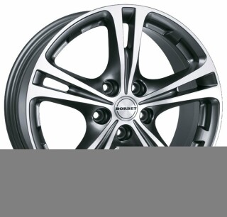 Диск литой BORBET XL 17x7.5J/5x112 D72.5 ET35 Schwarz Poliert
