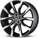 Диск литой MAK Highlands 18x8.0J/5x108 D63.3 ET45 Black mirror