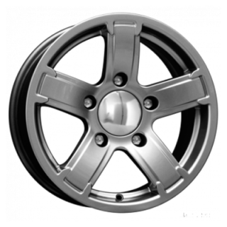 Диск литой КиК Ангара блэк платинум 15x6.5J/5x139.7 D98 ET40