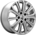 Диск литой Khomen Wheels KHW1610 (DFM 580) 16x6.5J/5x110 D67.1 ET45 F-Silver для SAAB 9-5