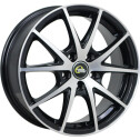 Диск литой CrossStreet CR-17 15x6.0J/4x100 D54.1 ET46 BKF