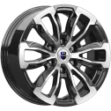 Диск литой КиК Меконг (KC959) 18x7.5J/6x139.7 D106.1 ET25 алмаз черный