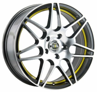 Диск литой Alcasta M28 18x8.0J/5x114.3 D60.1 ET35 BKFYSI