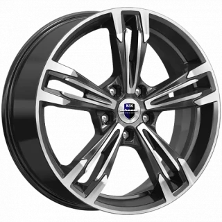 Диск литой КиК Каррера Лайт (KC935) 18x7.0J/5x110 D65.1 ET38 Алмаз черный
