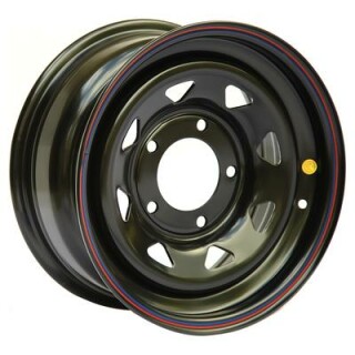 Диск штамп. Off-Road Wheels УАЗ 16x8.0J/5x139.7 D110 ET0 Черный