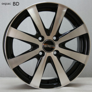 Диск литой Азов-Tech Tech Line 634 16x6.0J/5x114.3 D60.1 ET45 BD