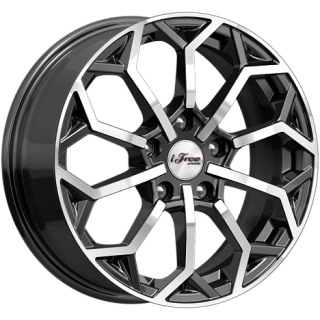 Диск литой iFree Спейс-Нидл 16x6.5J/5x108 D63.3 ET47 блэк джек