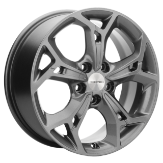 Диск литой Khomen Wheels 1702 17x7.0J/5x114.3 D67.1 ET48 Gray