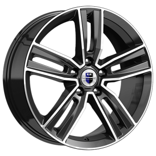 Диск литой КиК Танаис 18x7.0J/5x115 D70.1 ET44 алмаз чёрный