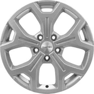 Диск литой Khomen Wheels KHW1710(2) (Haval/Honda) 17x6.5J/5x114.3 D64.1 ET50 F-Silver