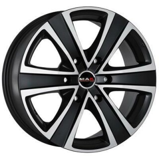 Диск литой MAK Stone 5 16x6.5J/5x108 D65.1 ET46 Black mirror