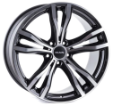 Диск литой MAK X-Mode 20x10.5J/5x112 D66.6 ET40 Black mirror