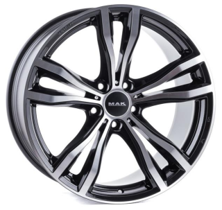 Диск литой MAK X-Mode 20x10.5J/5x112 D66.6 ET40 Black mirror