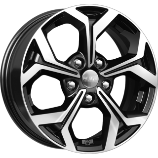 Диск литой КиК КС878 16x6.5J/5x114.3 D67.1 ET45 алмаз чёрный