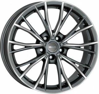 Диск литой MAK Mark 17x8.0J/5x120 D72.6 ET53 Gun Met-Mirror Face
