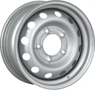 Диск штамп. Trebl 64G48L 15x6.0J/5x139.7 D98.6 ET40 Silver