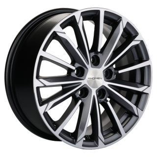 Диск литой Khomen Wheels 1611 16x6.5J/5x114.3 D66.1 ET40 Gray-FP
