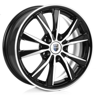 Диск литой КиК Слайдер 16x6.5J/5x108 D63.3 ET50 алмаз черный