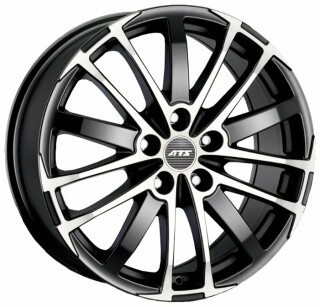 Диск литой ATS X-Treme 18x8.0J/5x120 D72.6 ET35 Racing black front polished