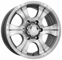 Диск литой КиК Байконур (КС473) 15x7.0J/5x139.7 D108.5 ET20 ДАРК ПЛАТИНУМ