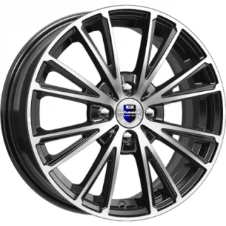 Диск литой КиК Меандр (КС888) 15x6.0J/4x98 D58.5 ET35 алмаз черный