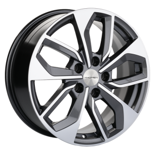 Диск литой Khomen Wheels KHW1703 17x7.0J/5x112 D57.1 ET40 Gray-FP
