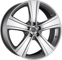 Диск литой MAK Fuoco 5 18x9.0J/5x127 D71.6 ET35 Hyper Silver