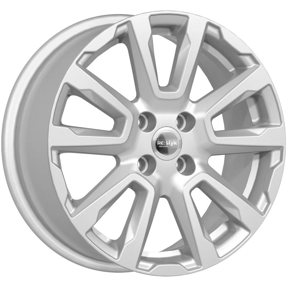 Купить диски КиК Renault Logan KC1026 16x6.5J/4x100 D60.1 ET45 Сильвер в  Челябинске