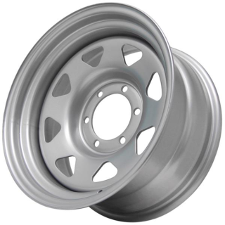 Диск штамп. Grizzly SW01 16x7.0J/5x139.7 D108.6 ET0 Silver
