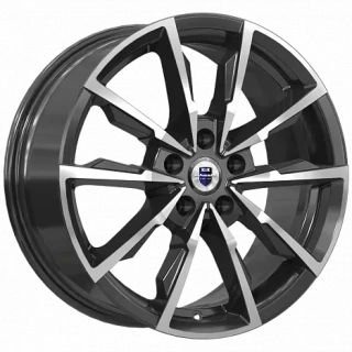 Диск литой КиК Меренге 17x7.5J/5x108 D67.1 ET35 Алмаз-черный