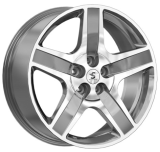 Диск литой Premium Series KP008 20x8.5J/5x108 D60.1 ET43 Diamond Gloss Graphite