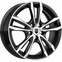 Диск литой КиК Samara (КС866) 16x6.0J/4x98 D58.6 ET35 Алмаз черный