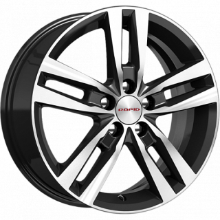 Диск литой КиК Rassvet 16x6.5J/5x114.3 D66.1 ET40 алмаз чёрный