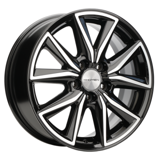 Диск литой Khomen Wheels KHW1706 17x7.0J/5x114.3 D67.1 ET50 Black-FP