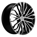 Диск литой Khomen Wheels 2009 20x8.5J/5x108 D63.3 ET46 Black-FP