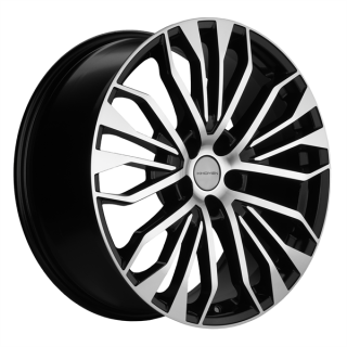 Диск литой Khomen Wheels 2009 20x8.5J/5x108 D63.3 ET46 Black-FP