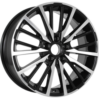 Диск литой KDW KD1740 17x7.0J/5x114.3 D64.1 ET40 Black_Front_Polished
