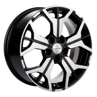 Диск литой Khomen Wheels 1715 17x7.0J/5x112 D57.1 ET40 Black-FP