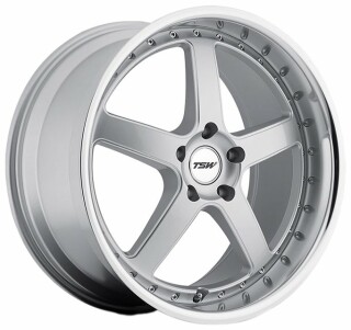Диск литой TSW Carthage 20x10.0J/5x112 D72 ET53 Gloss Black Mirror Lip