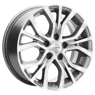 Диск литой Khomen Wheels KHW1608 (Multivan) 16x6.5J/5x120 D65.1 ET38 Gray-FP