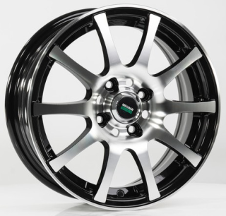 Диск литой Megami MGM-2 15x6.0J/5x100 D57.1 ET38 BKF
