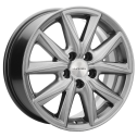 Диск литой Khomen Wheels KHW1706 (RAV4) 17x7.0J/5x114.3 D60.1 ET39 G-Silver
