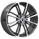 Диск литой КиК Эрфурт 17x7.0J/5x110 D63.35 ET48.5 алмаз черный