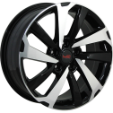 Диск литой Replica Concept TY551 17x7.0J/5x114.3 D60.1 ET39 BKF