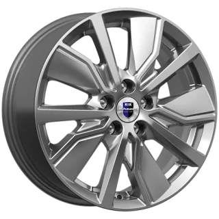 Диск литой КиК Гамбит (KC961) 16x6.5J/5x114.3 D67.1 ET40 дарк платинум