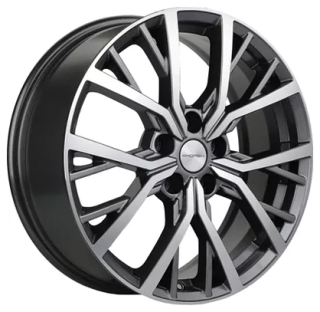 Диск литой Khomen Wheels 1806 18x7.0J/5x108 D65.1 ET36 Gray-FP