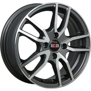 Диск литой Alcasta M57 16x6.5J/5x112 D57.1 ET46 BKF