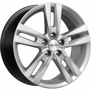 Диск литой КиК Rassvet 16x6.5J/5x108 D67.1 ET40 Сильвер