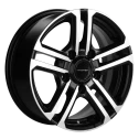 Диск литой Khomen Wheels KHW1602 (Niva 4x4) 16x6.5J/5x139.7 D98.5 ET40 Black